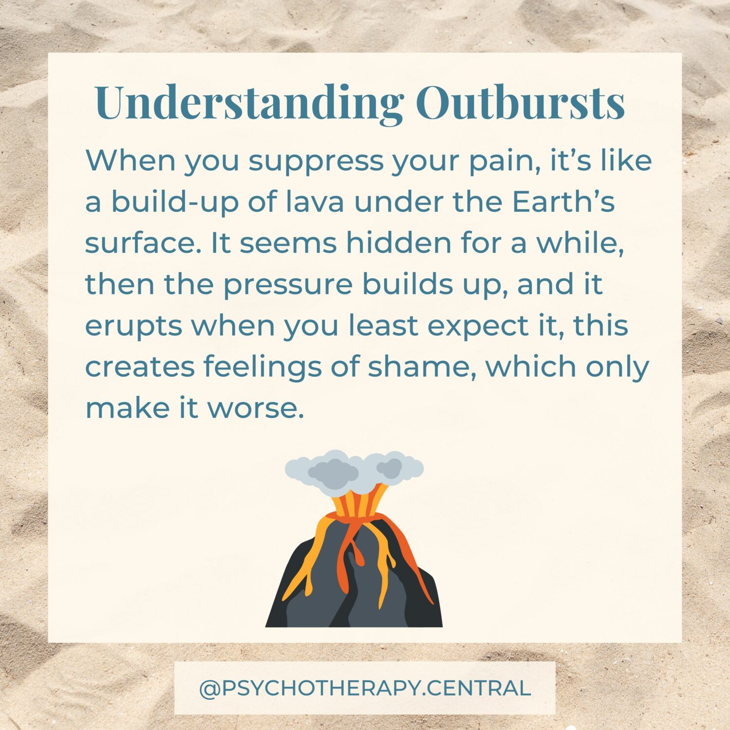 Understanding outbursts