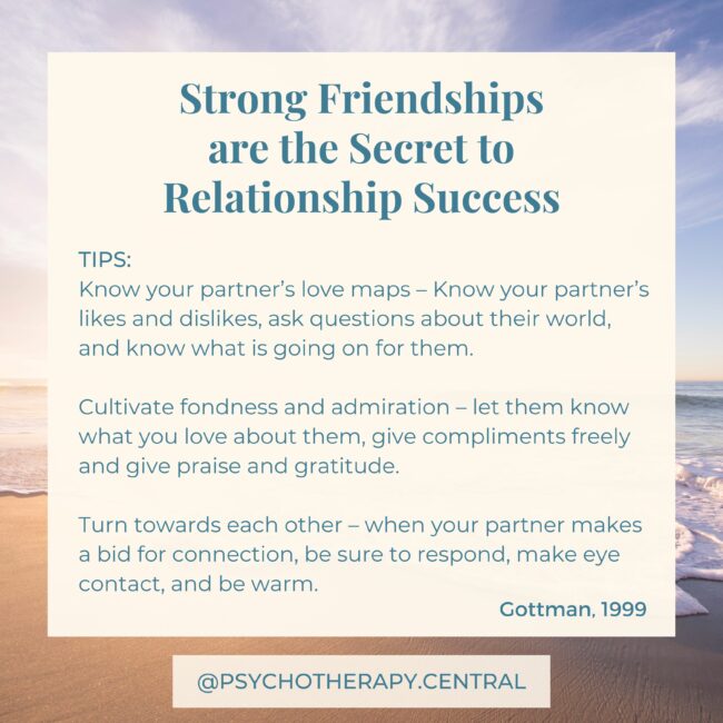 Strong Friendships are the Secret to Relationship Success