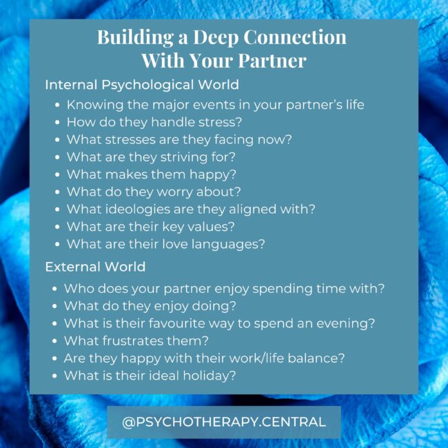 Building a Deep Connection with Your Partner