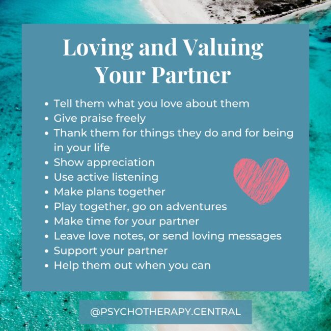 Loving and Valuing Your Partner