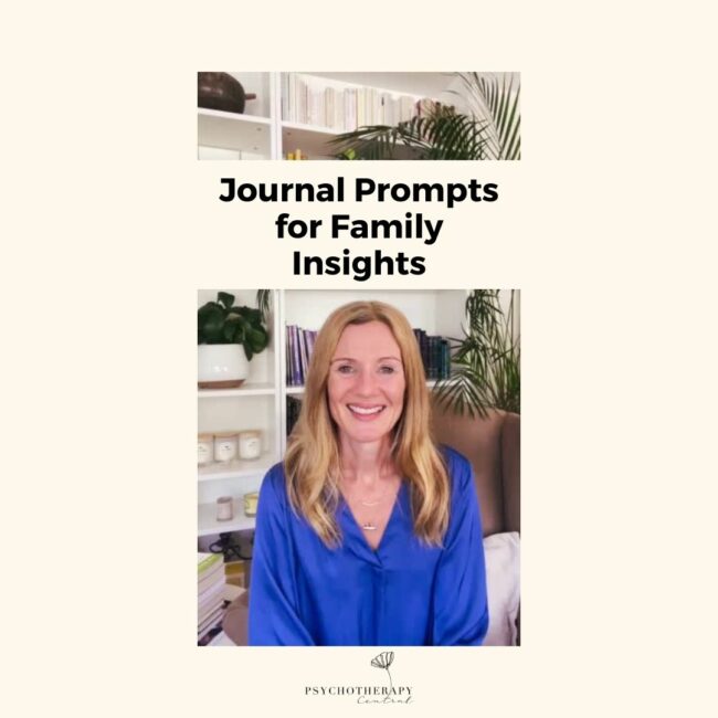 ournaling Prompts for Family Insights