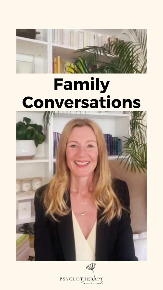 Tips for Conversations about Family Issues