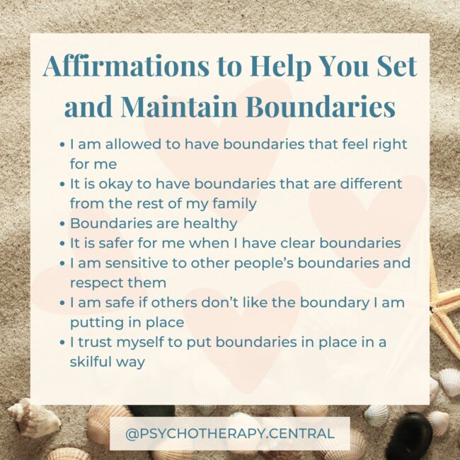 Tips for Setting and Maintaining Boundaries