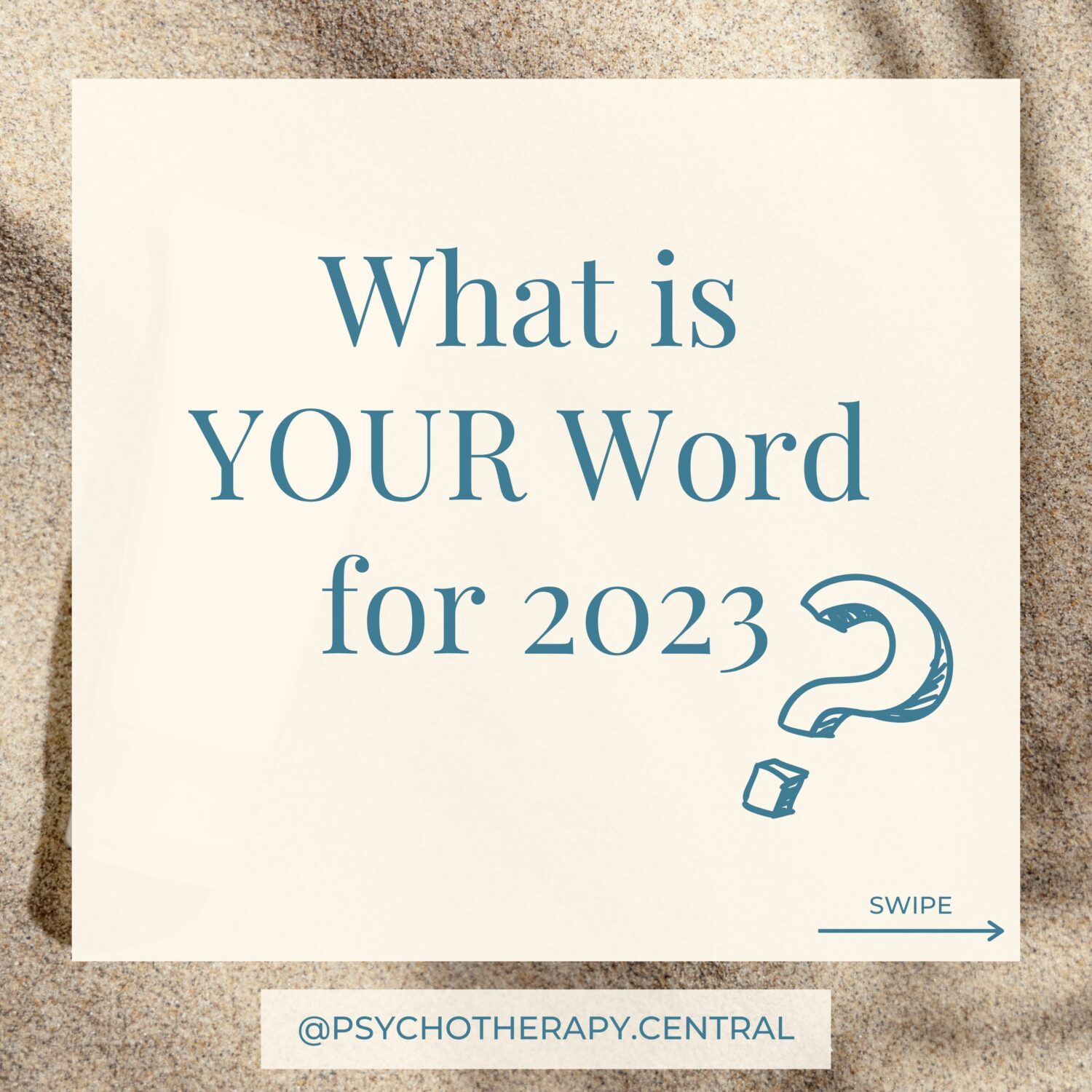 What is Your word for 2023?