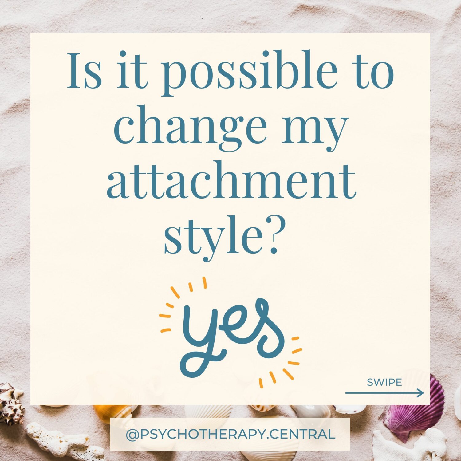 Is it possible to change my attachment style?