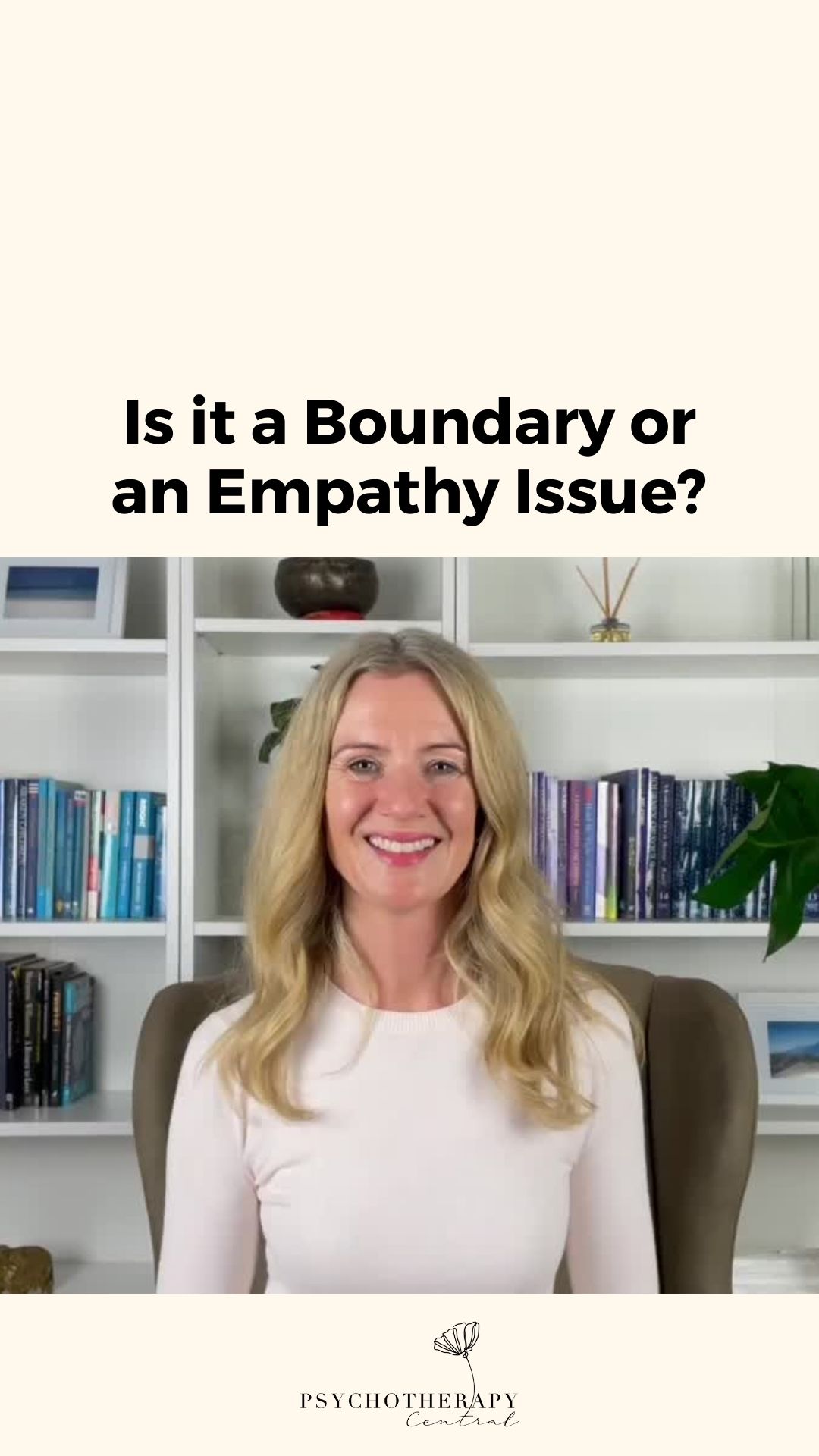 Is it a boundary or empathy issue?