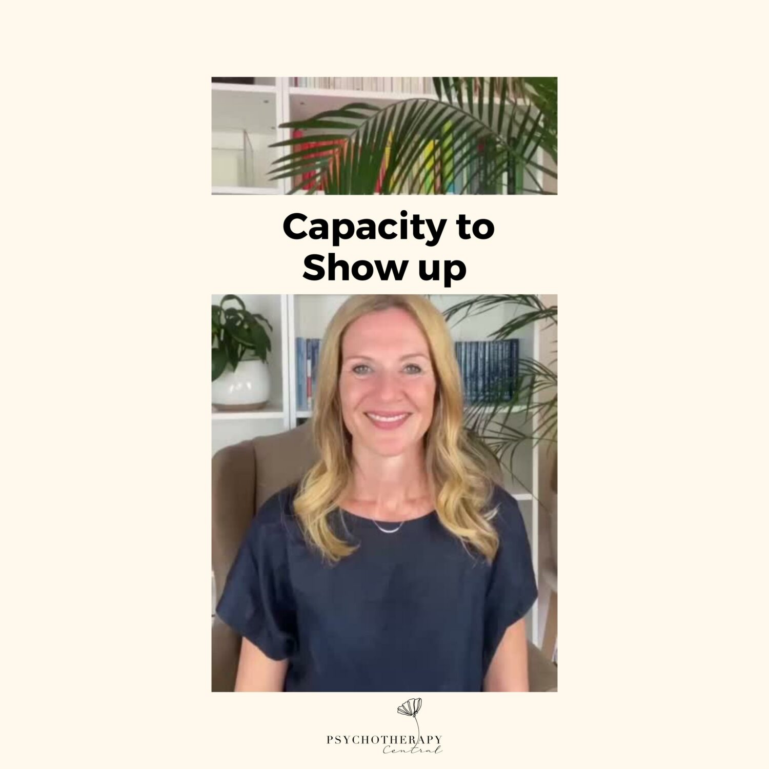 Not everyone has the capacity to show up for you