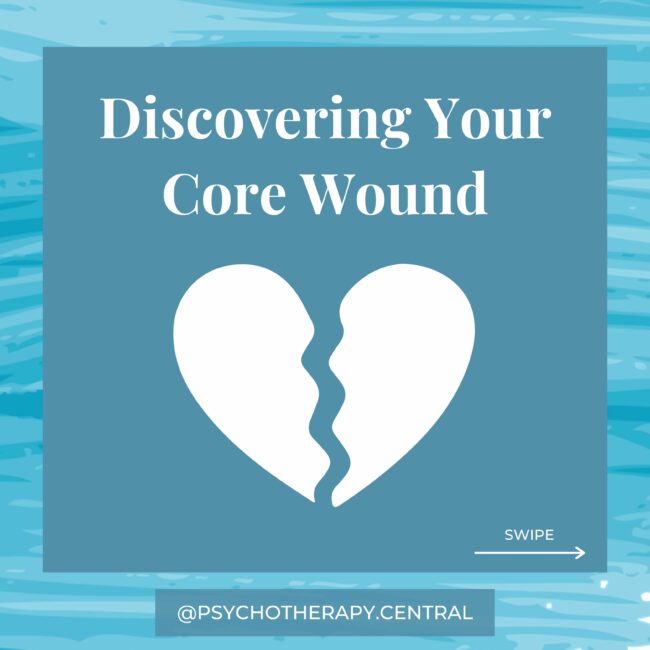 Discovering your core wound