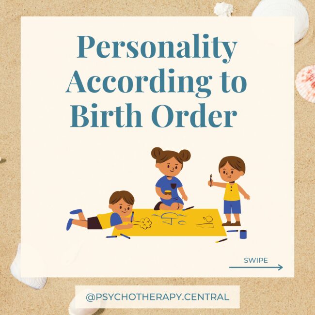 Personality According to Birth Order