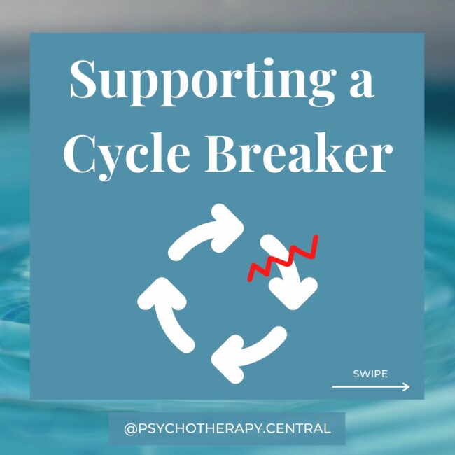 Supporting a Cycle Breaker
