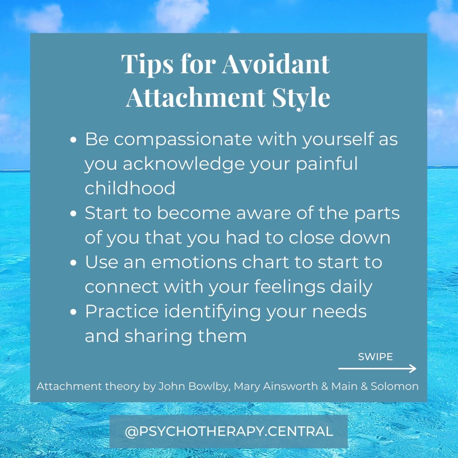 Tips for Avoidant attachment style