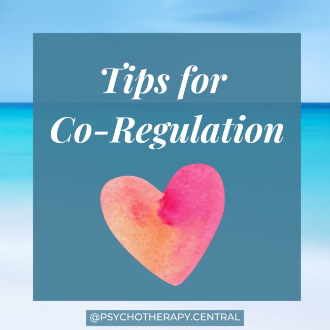 Tips for co-regulation