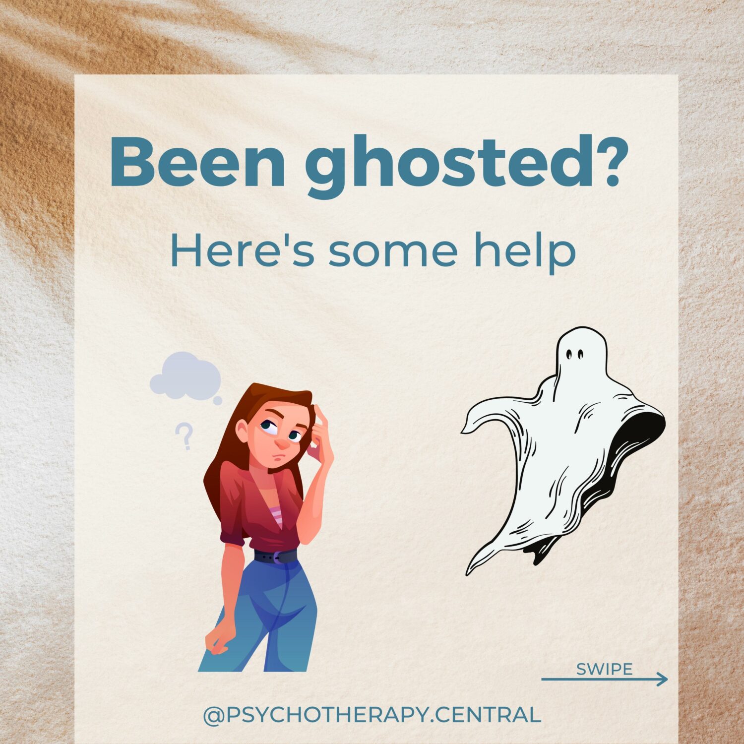 Been Ghosted? Here's some help
