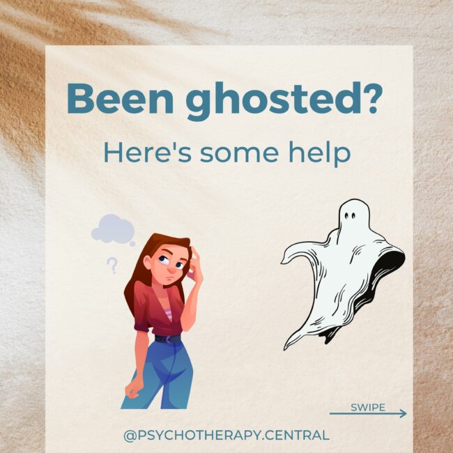 Been Ghosted? Here's some help