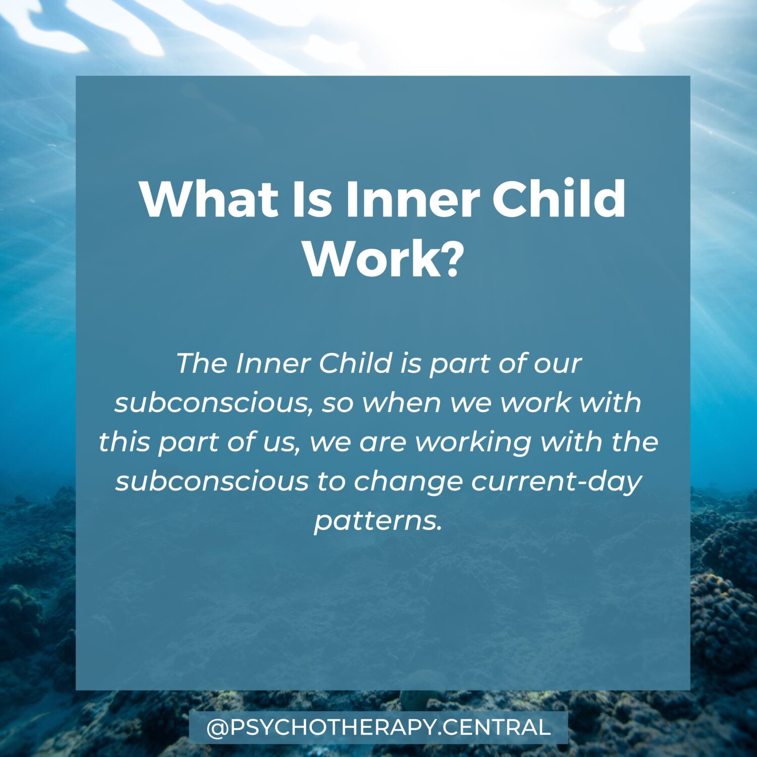 What Is Inner Child Work?