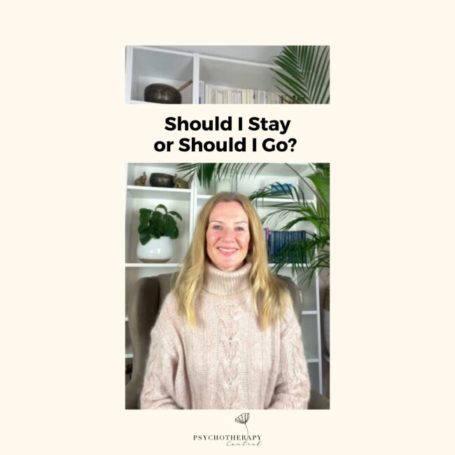 Should I Stay or Should I Go?