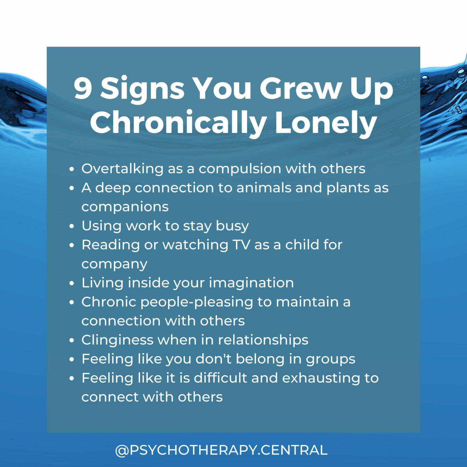 9 Signs You Grew Up Chronically Lonely