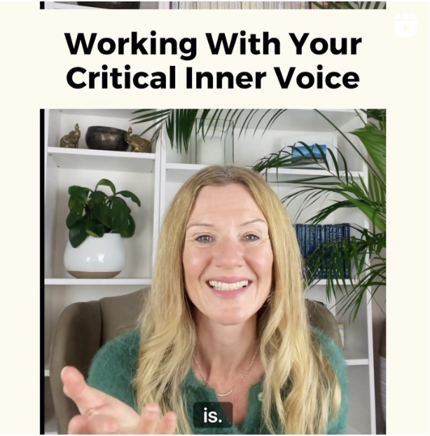 Working with your critical inner voice