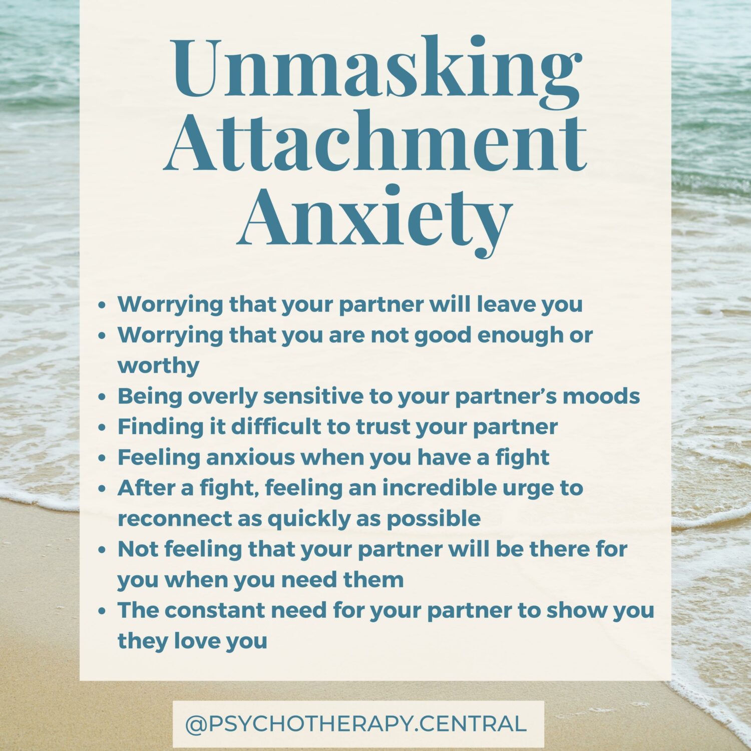 Unmasking Attachment Anxiety