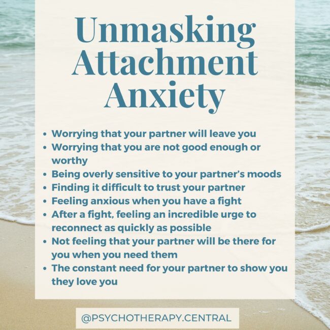 Unmasking Attachment Anxiety
